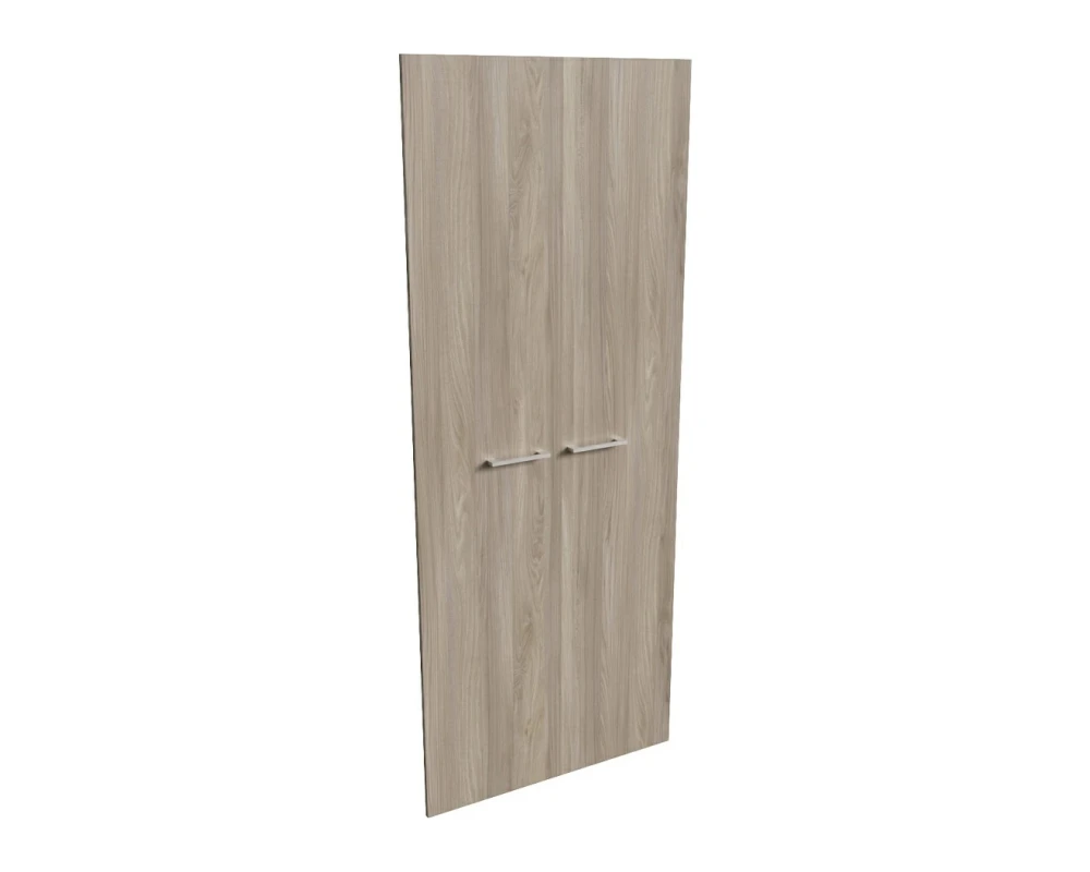 Комплект высоких деревянных дверей ручка скоба 192x80x1,6 Blackwood, Belfast