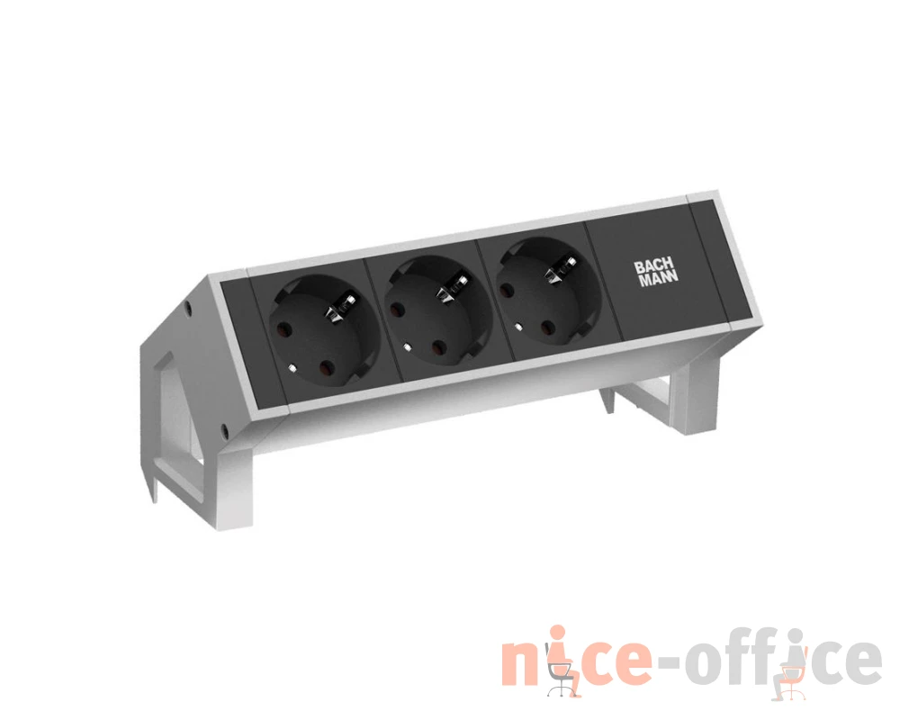 Блок розеточный 3x220V L19,7 Desk 2 Белый