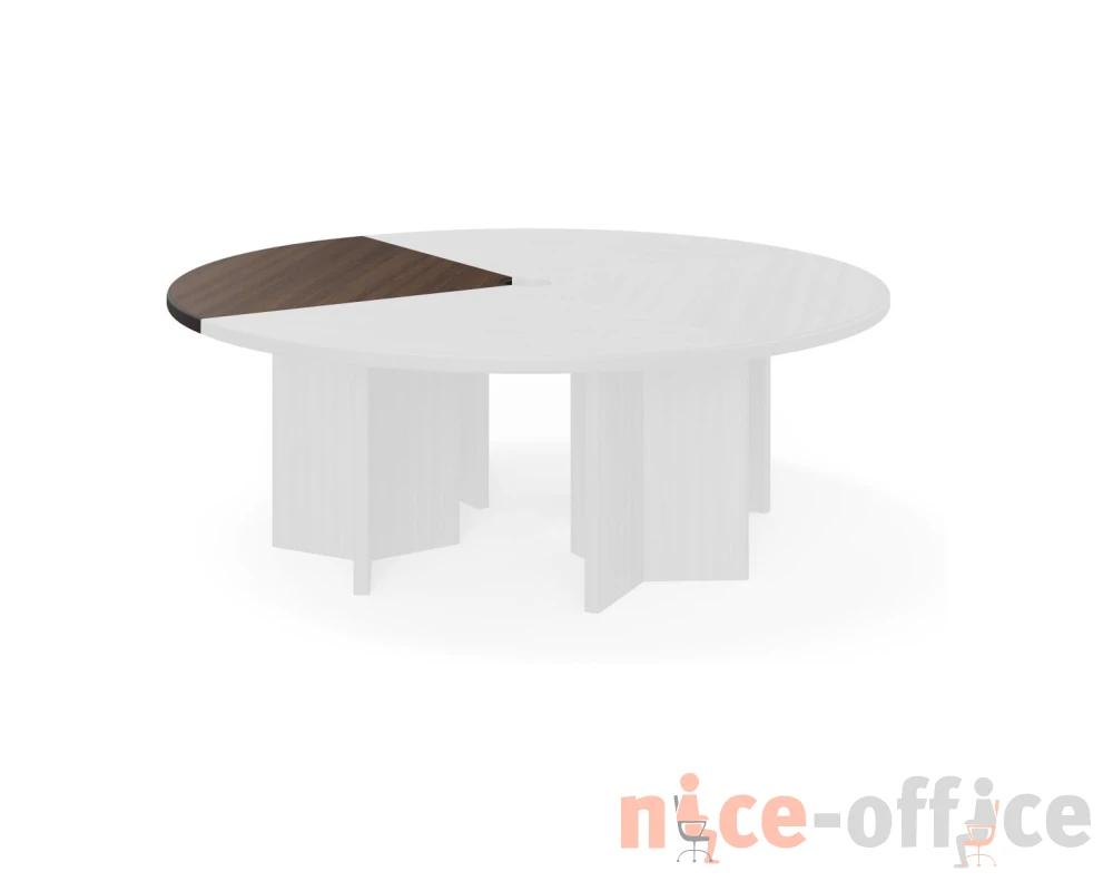 Сектор 90 108x108x4 Legno Орех