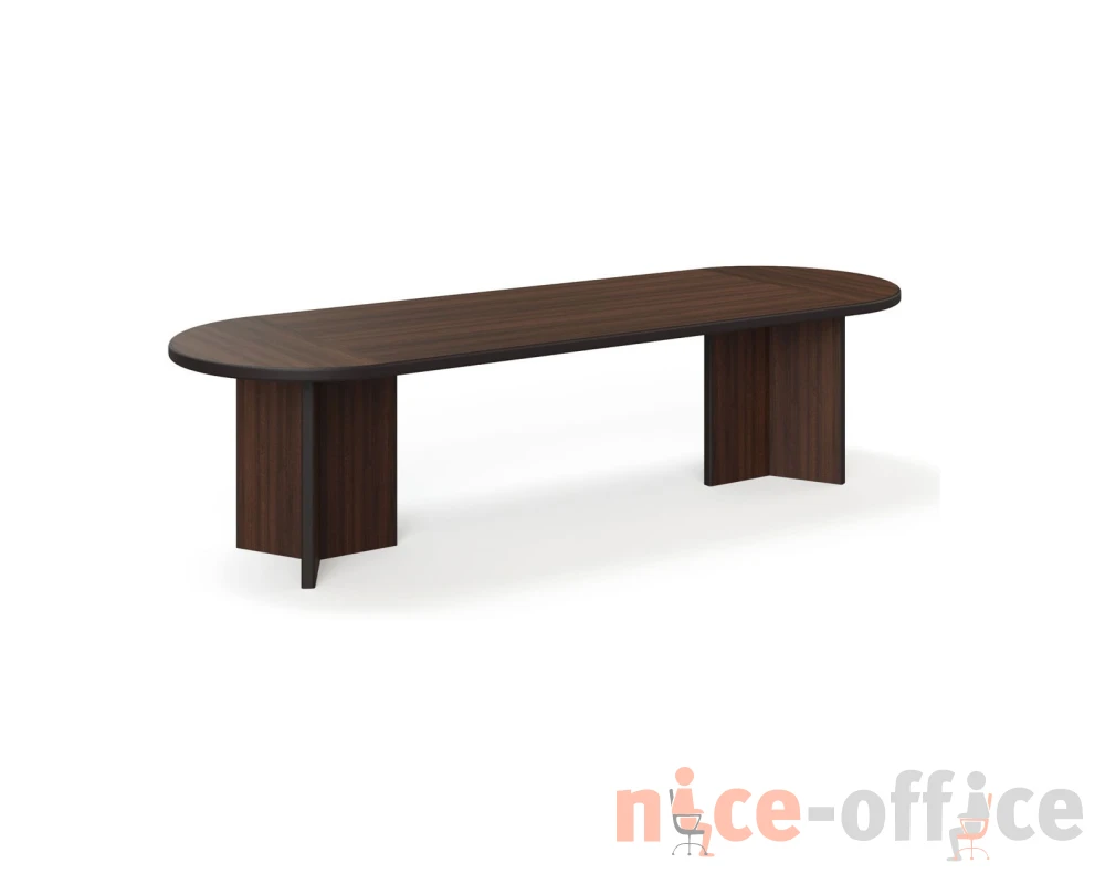 Стол для переговоров 300x100x75 Legno Орех