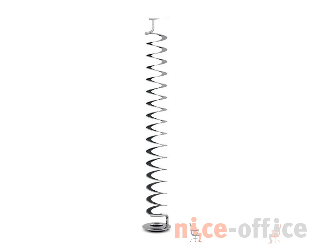 Вертикальный кабель-канал Helix D10x69-110 Profoffice Хром/Черный