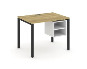 Стол рабочий с подвесной тумбой с 2 открытыми нишами CN.SP-105 980x720x750 Концепт / Concept images