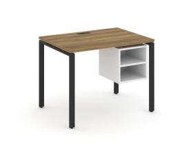 Стол рабочий с подвесной тумбой с 2 открытыми нишами CN.SP-105 980x720x750 Концепт / Concept images
