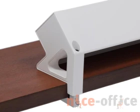 Блок розеток настольный с двумя крепежами (3 розетки, USB-A, USB-C) 215x75x82 Рива / Riva images