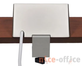 Блок розеток настольный с одним крепежом (2 розетки, USB-A, USB-C) 158x108x70 Рива / Riva images