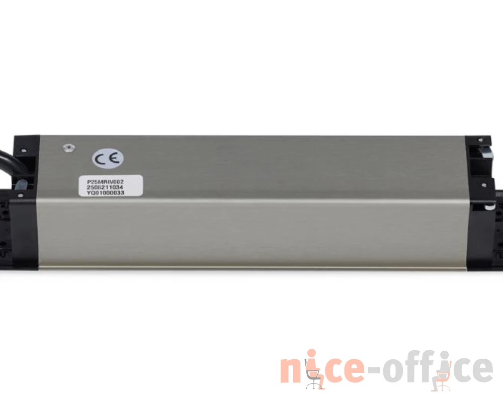 Блок розеток встраиваемый в стол (3 розетки, USB-A, USB-C) 257x60x4 Рива / Riva