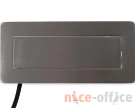 Блок розеток выдвижной горизонтальный (3 розетки, USB-A, USB-C) 245x111x3 Рива / Riva images