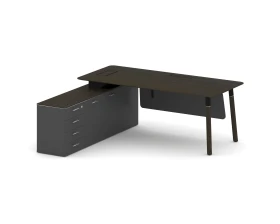 Стол руководителя левый 2000x1798x750 Фреско / Fresco images