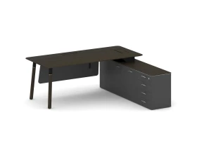 Стол руководителя правый 2000x1798x750 Фреско / Fresco images