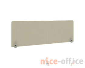 Экран тканевый для стола L1400мм 125x45x2,2 Метал Систем / Metal System images
