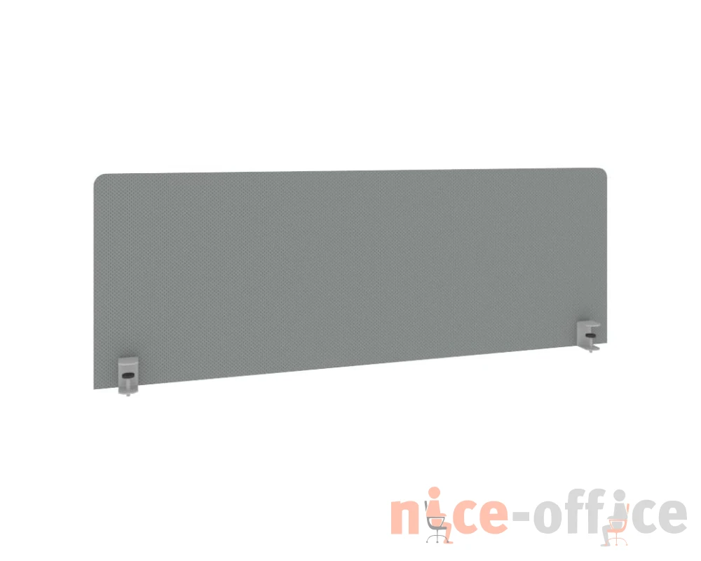 Экран тканевый для стола L1400мм 125x45x2,2 Метал Систем / Metal System