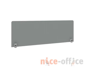 Экран тканевый для стола L1400мм 125x45x2,2 Метал Систем / Metal System images