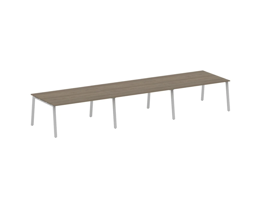 Переговорный стол (3 столешницы) на А-образном м/к 480x123,5x75 Метал Систем / Metal System