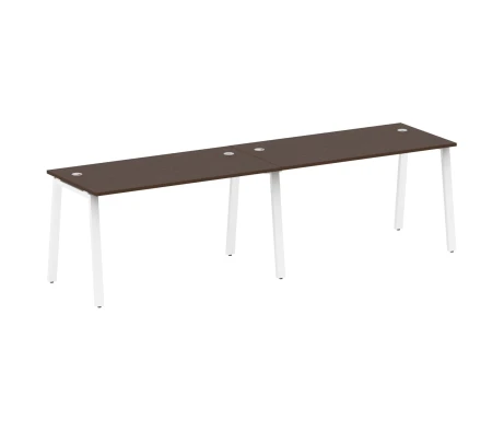 Рабочая станция на 2 раб.места на А-образном м/к 280x72x75 Метал Систем / Metal System