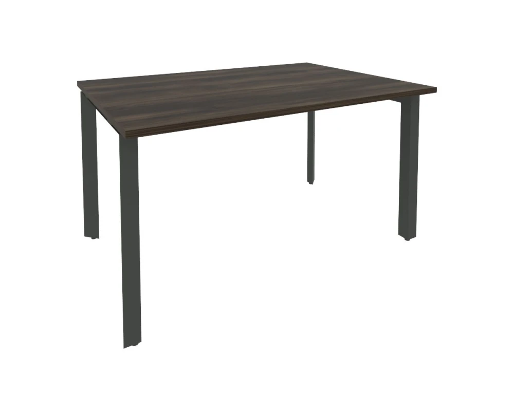 Стол переговорный (1 столешница) на П-образном м/к 1380x980x750 Оникс / Onix