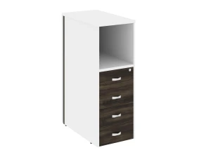 Тумба 4 ящика завершающая, левая Оникс / Onix images