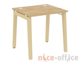 Стол письменный, опоры - массив дерева 78x72x75 Оникс Вуд / Onix Wood images