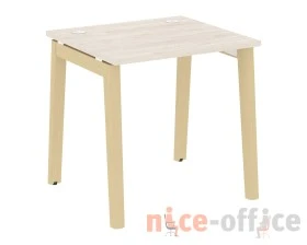 Стол письменный, опоры - массив дерева 78x72x75 Оникс Вуд / Onix Wood images