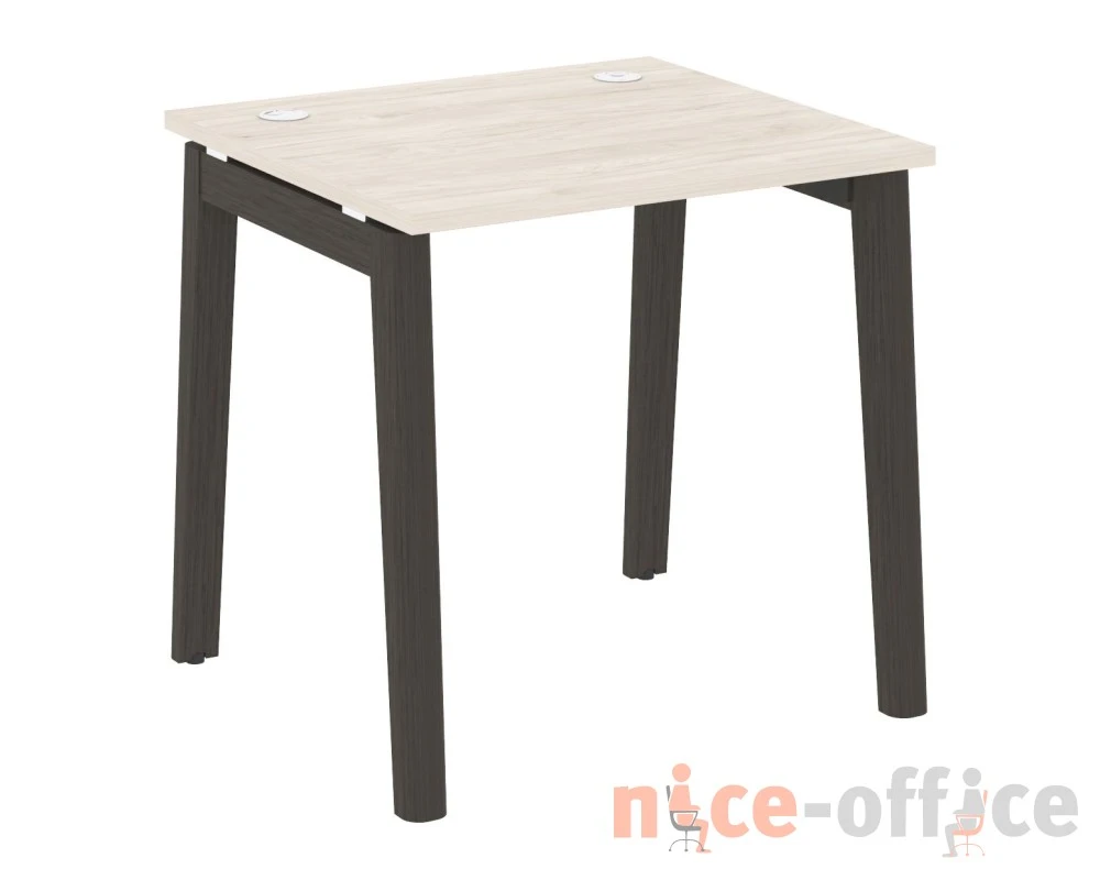 Стол письменный, опоры - массив дерева 78x72x75 Оникс Вуд / Onix Wood