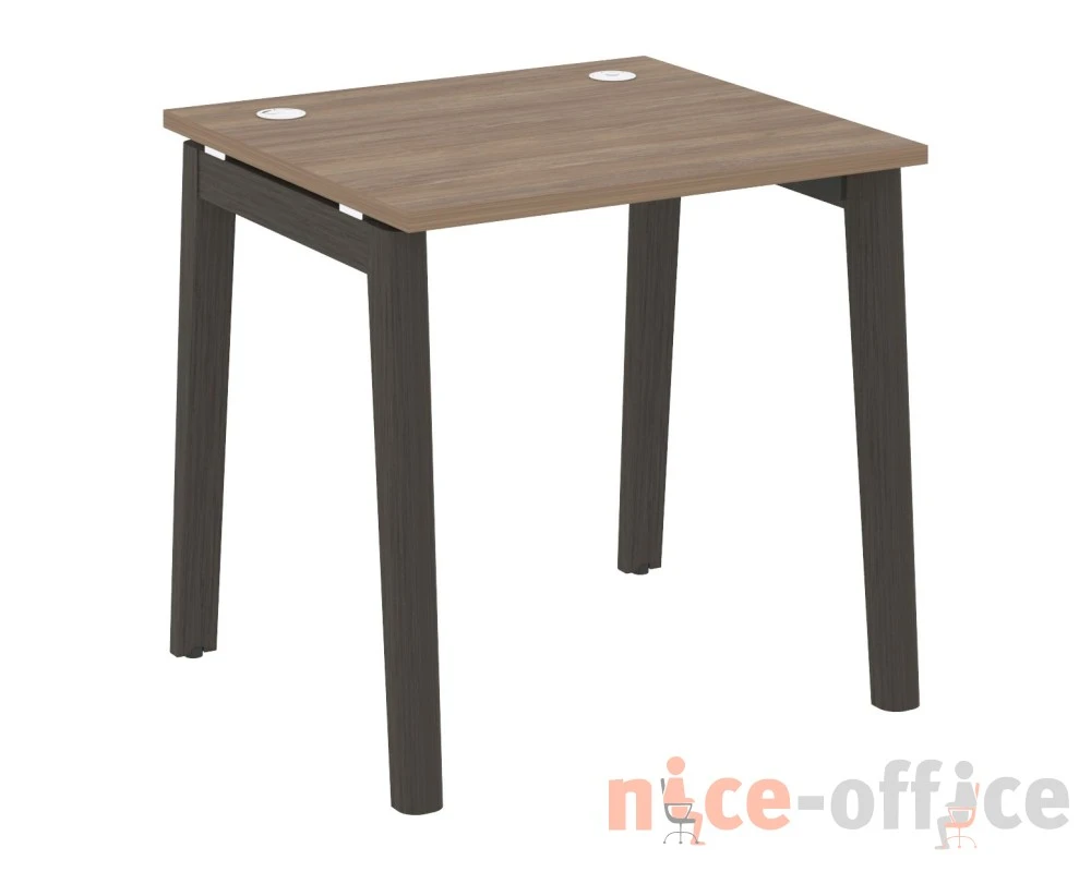 Стол письменный, опоры - массив дерева 78x72x75 Оникс Вуд / Onix Wood
