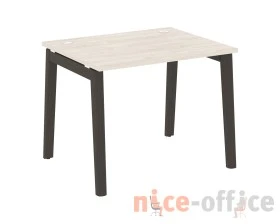 Стол письменный, опоры - массив дерева 98x80x75 Оникс Вуд / Onix Wood images