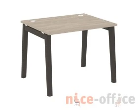 Стол письменный, опоры - массив дерева 98x80x75 Оникс Вуд / Onix Wood images