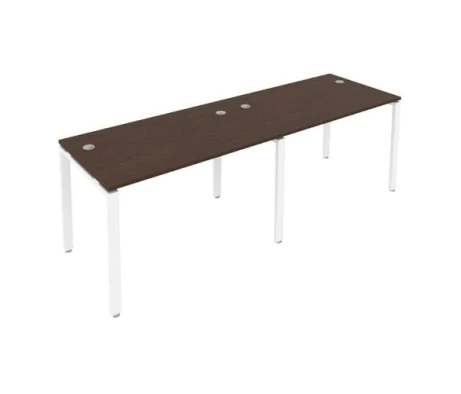 Рабочая станция на 2 раб.места на П-образном м/к 240x72x75 Метал Систем / Metal System