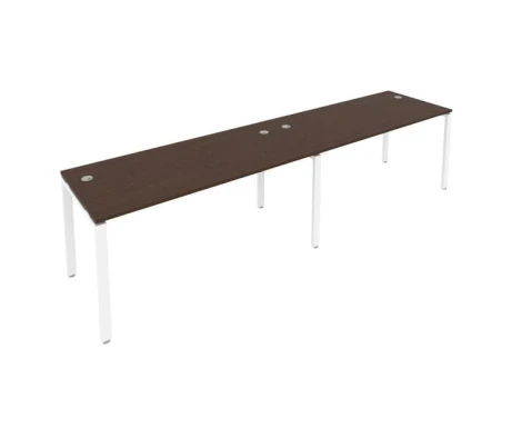 Рабочая станция на 2 раб.места на П-образном м/к 320x72x75 Метал Систем / Metal System