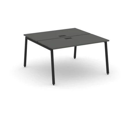 Рабочая станция 2-х сторон. на А-образном каркасе 40 мм 1180х1432х750 Стайл Проджект / Style Project