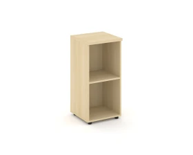 Стеллаж низкий узкий 400x400x833 зад. стенка HDF Стайл Проджект / Style Project images