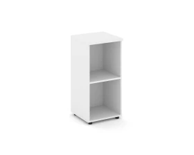 Стеллаж низкий узкий 400x400x833 зад. стенка HDF Стайл Проджект / Style Project images