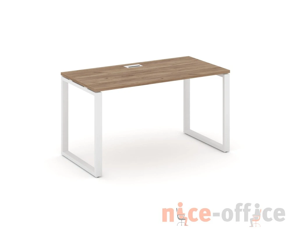 Стол письменный на О-образном каркасе 60 мм 1580x700x750 Стайл Проджект / Style Project