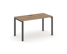 Стол письменный на П-образном каркасе 60 мм 1380x600x750 Стайл Проджект / Style Project images