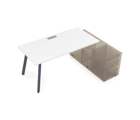 Стол с тумбой опорной (1400x800x750) АРРЕДО / ARREDO