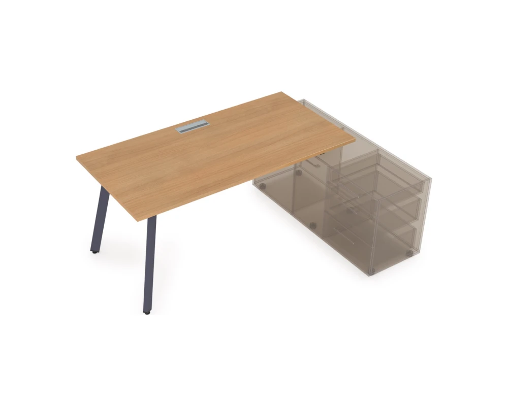 Стол с тумбой опорной (1800x800x750) АРРЕДО / ARREDO