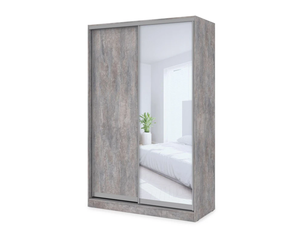 Шкаф-купе 2-дверный (1204*600*2201) ШКДЗ.12.7 КОМФОРТ / COMFORT