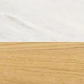 Мрамор белый/Массив ясеня MS