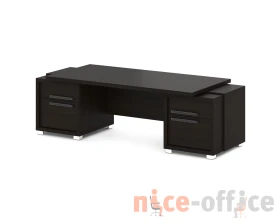 Стол с двумя тумбами 2470х1000х750 Грейс / Grace images