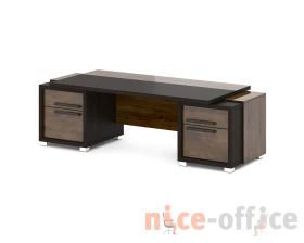 Стол с двумя тумбами 2470х1000х750 Грейс / Grace images