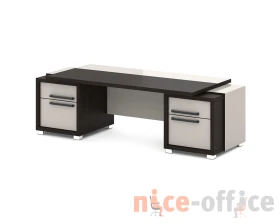Стол с двумя тумбами 2470х1000х750 Грейс / Grace images
