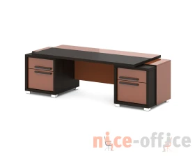 Стол с двумя тумбами 2470х1000х750 Грейс / Grace images