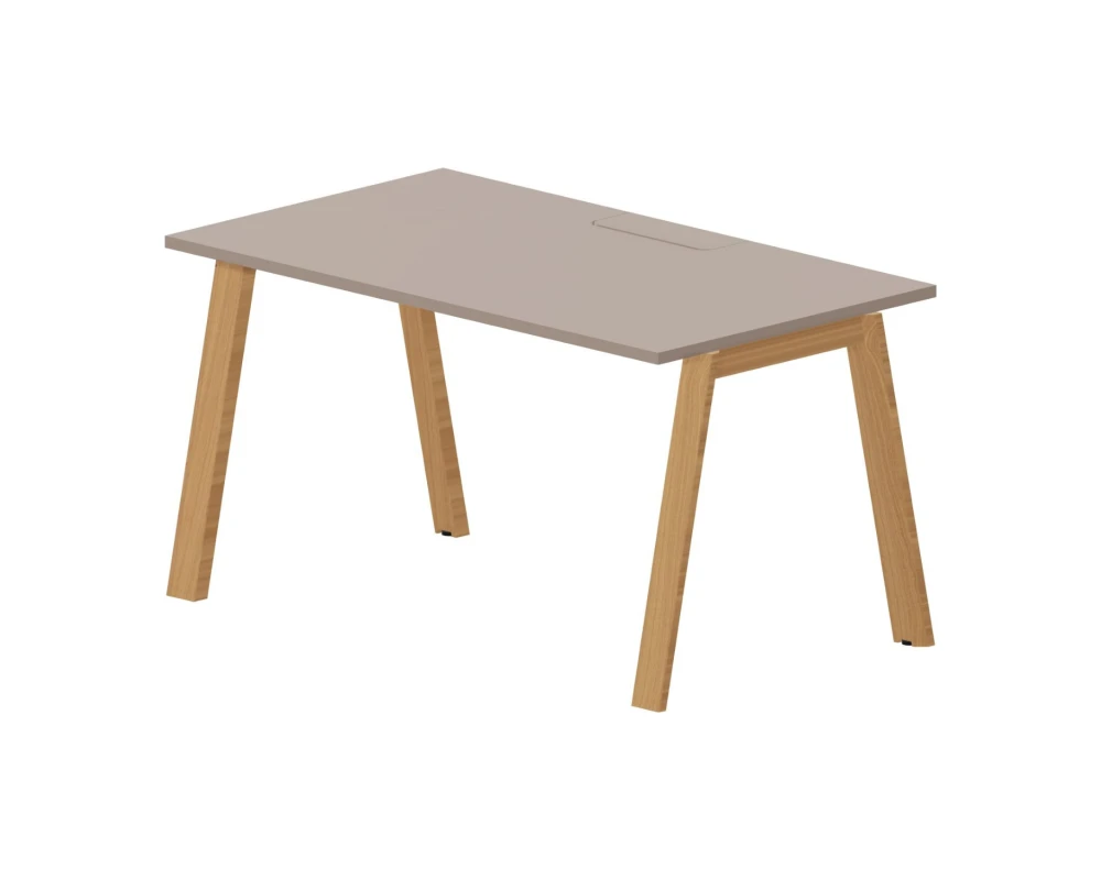 Стол для переговоров 140х80х75 (меламин. аутлет) Артвуд / Artwood Тортора/Бук