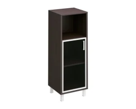 Шкаф для документов левый дверь в алюминиевой раме 48x45x131 Born images