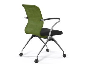Кресло ErgoLife S 8 M4-8K F53.W01 Сетка/Ткань, Зеленый/Черный images