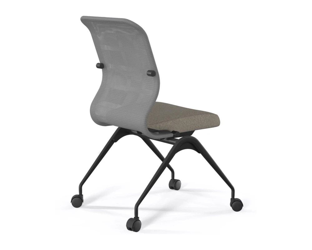 Кресло ErgoLife S 8 M4-9 F56.W01 Сетка/Ткань, Серый/Песочный