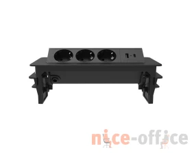 Розеточный блок DESK PRO G4703-2AC Блоки розеток MVK images