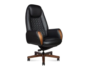 Кресло Norden Верди / Verdi Натуральная кожа, Черный images