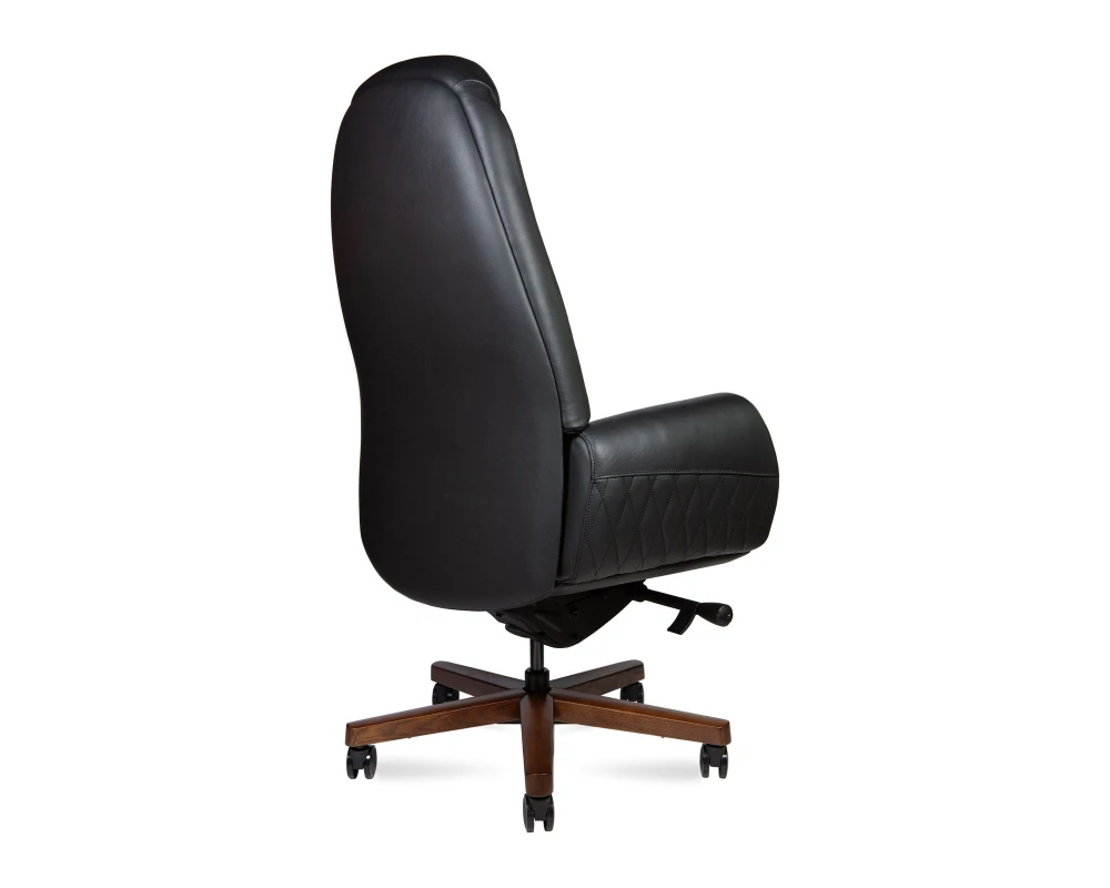 Кресло Norden Верди / Verdi Натуральная кожа, Черный