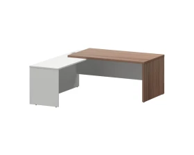 Стол руководителя левый KZP-18L 1800x2000x750 Кортез images