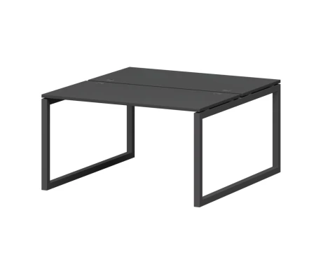 Бенч двойной на металлокаркасе СМС2-О-18К.149.Пр50 1800x1496x750 Смарт (pt)